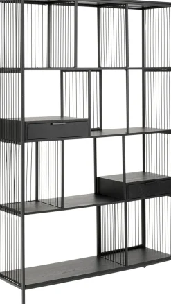KARE Regal Bologna Schwarz 125x200cm New