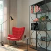 KARE Regal Circle Schwarz 100x200cm