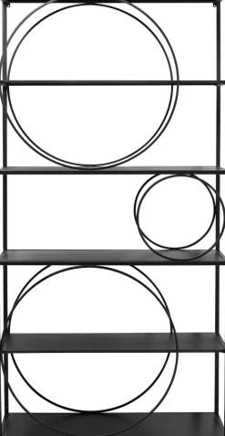 KARE Regal Circle Schwarz 100x200cm