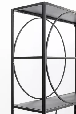 KARE Regal Circle Schwarz 100x200cm
