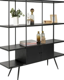 KARE Regal Cosy Sixties Schwarz 180x183cm New