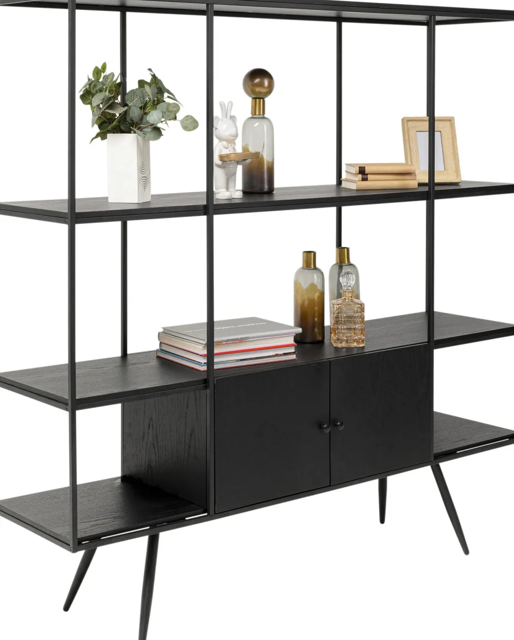 KARE Regal Cosy Sixties Schwarz 180x183cm New