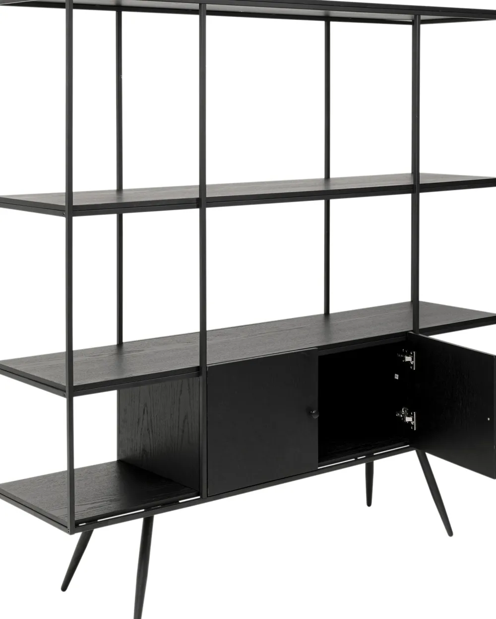 KARE Regal Cosy Sixties Schwarz 180x183cm New