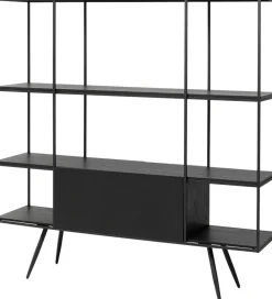 KARE Regal Cosy Sixties Schwarz 180x183cm New