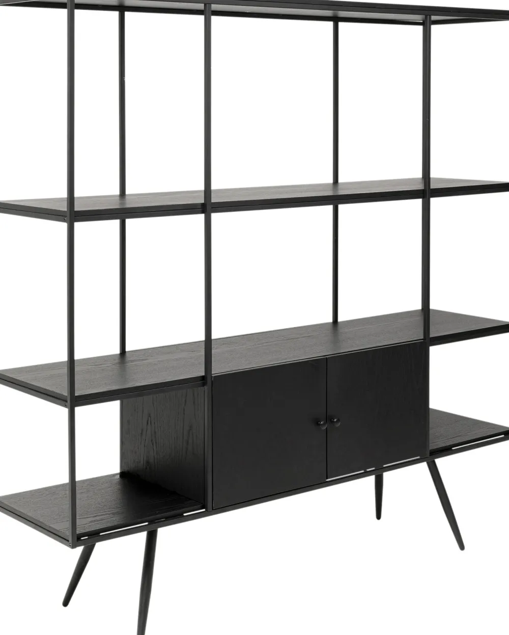 KARE Regal Cosy Sixties Schwarz 180x183cm New