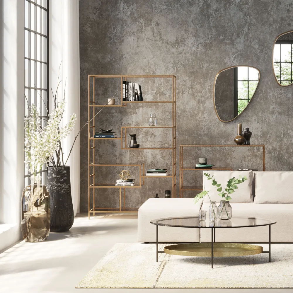 KARE Regal Loft Gold 115x195cm Outlet