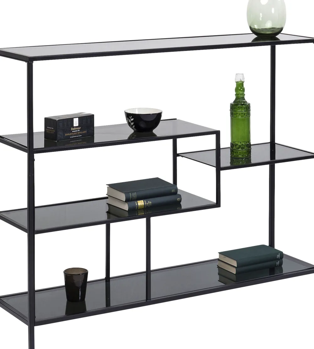 KARE Regal Loft Schwarz 115x100cm Online