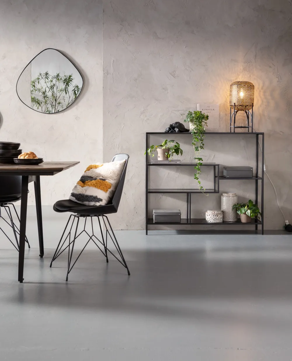KARE Regal Loft Schwarz 115x100cm Online