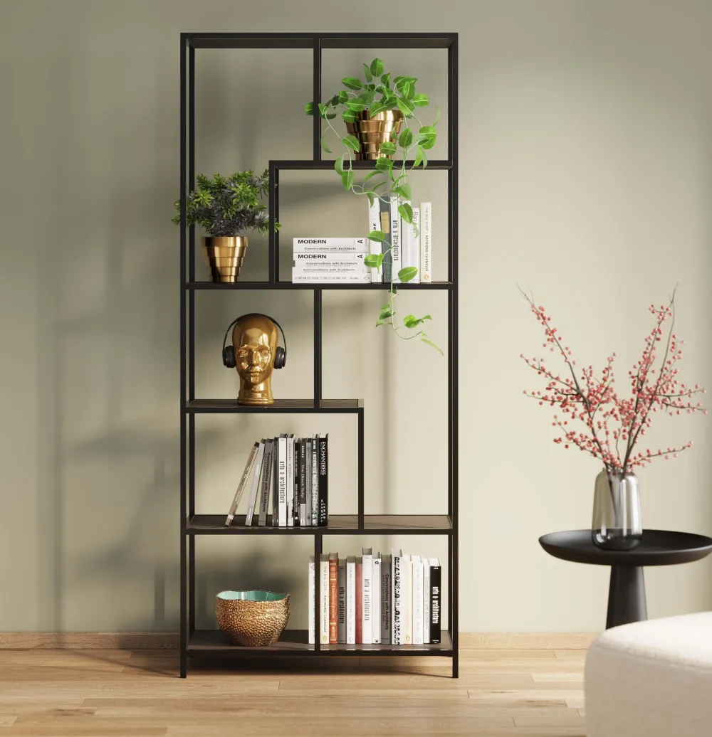 KARE Regal Loftie Schwarz 77x185cm Online