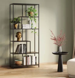 KARE Regal Loftie Schwarz 77x185cm Online