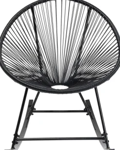 KARE Schaukelstuhl Acapulco Mono Schwarz Sale