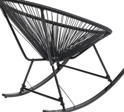 KARE Schaukelstuhl Acapulco Mono Schwarz Sale