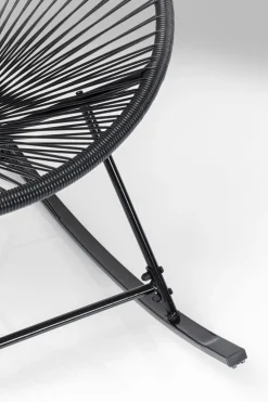 KARE Schaukelstuhl Acapulco Mono Schwarz Sale
