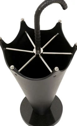 KARE Schirmständer Pioggia Schwarz 66cm Hot