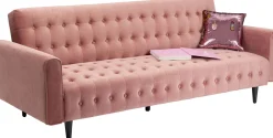 KARE Schlafsofa Milchbar Rose 219cm Clearance