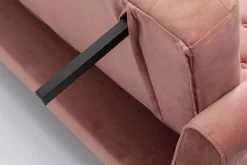 KARE Schlafsofa Milchbar Rose 219cm Clearance
