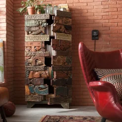 KARE Schrank Shanti Surprise Puzzle 2trg. Outlet