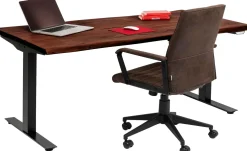 KARE Schreibtisch Office Harmony Dunkel 200x100 Clearance