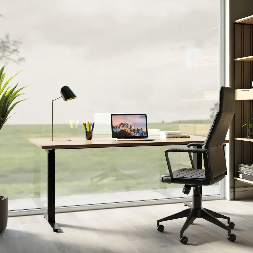 KARE Schreibtisch Office Jackie Eiche Schwarz 160x80 New