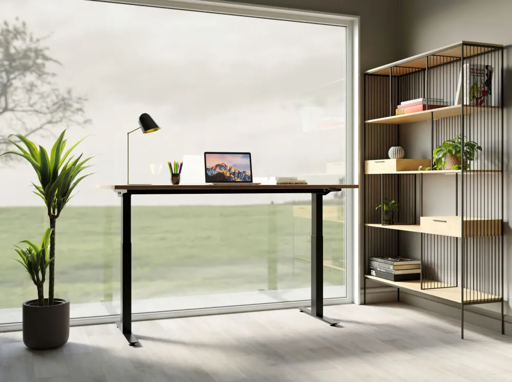 KARE Schreibtisch Office Jackie Eiche Schwarz 160x80 New