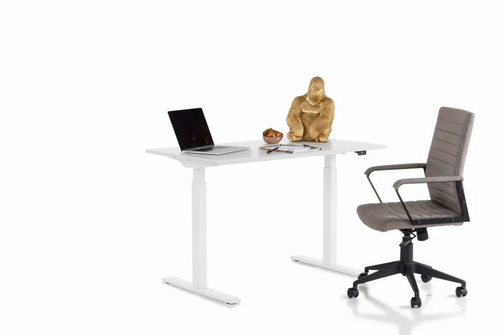 KARE Schreibtisch Office Smart Weiß Weiß 120x60 Clearance
