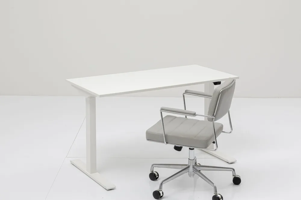 KARE Schreibtisch Office Smart Weiß Weiß 120x60 Clearance