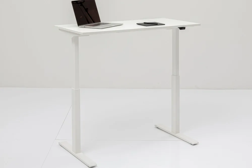 KARE Schreibtisch Office Smart Weiß Weiß 120x60 Clearance