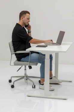 KARE Schreibtisch Office Smart Weiß Weiß 160x80