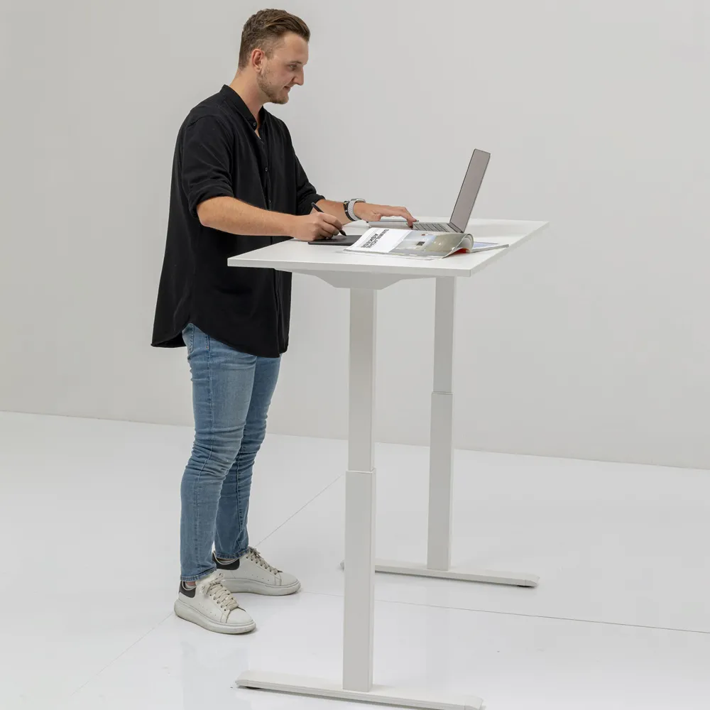 KARE Schreibtisch Office Smart Weiß Weiß 160x80