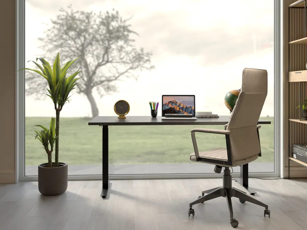 KARE Schreibtisch Office Smart Schwarz Schwarz 140x70 Sale