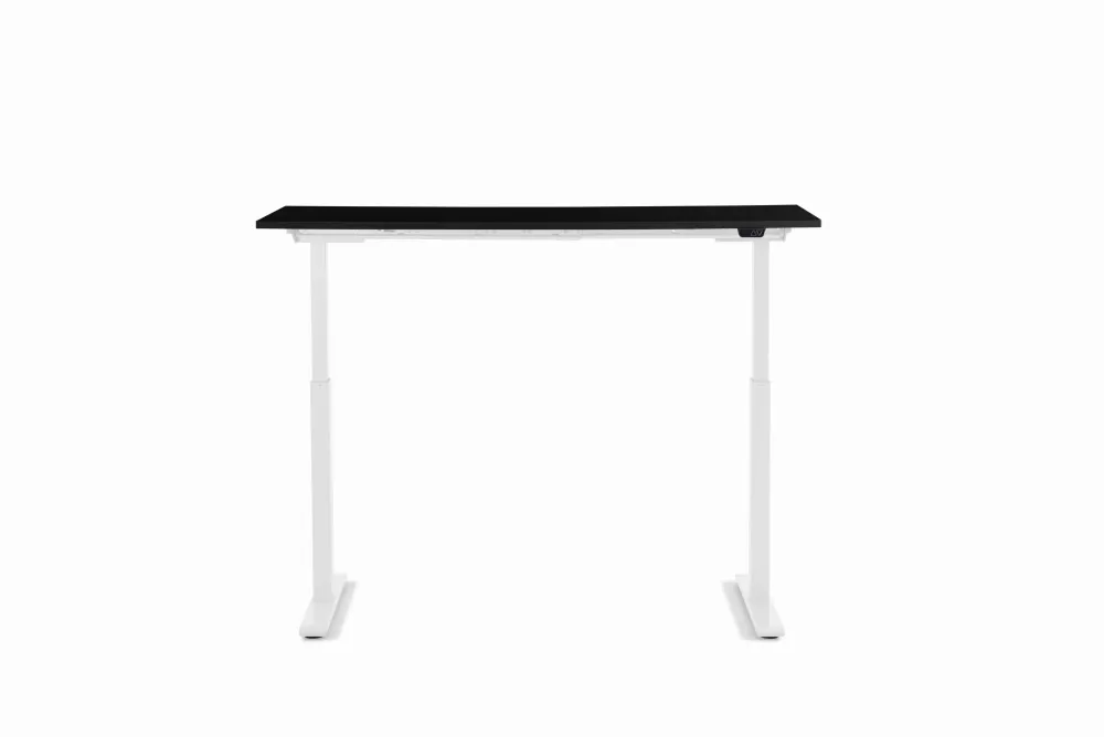 KARE Schreibtisch Office Smart Weiß Schwarz 140x70