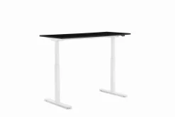 KARE Schreibtisch Office Smart Weiß Schwarz 140x70
