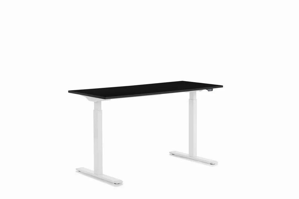 KARE Schreibtisch Office Smart Weiß Schwarz 140x70