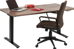KARE Schreibtisch Office Symphony Dunkel Schwarz 160x80 Best