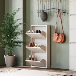 KARE Schuhkipper Caruso 3-er Creme Best