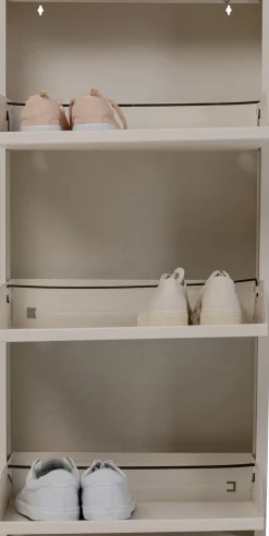 KARE Schuhkipper Caruso 3-er Creme Best