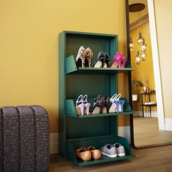 KARE Schuhkipper Caruso 3-er Grün Outlet