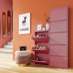 KARE Schuhkipper Caruso 5-er Rosa