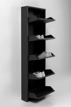 KARE Schuhkipper Caruso 5-er Schwarz Discount