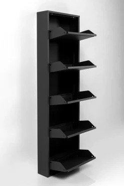 KARE Schuhkipper Caruso 5-er Schwarz Discount
