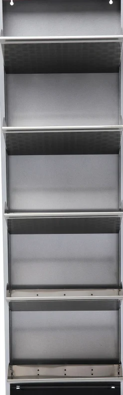 KARE Schuhkipper Caruso 5-er silber/geflext Sale