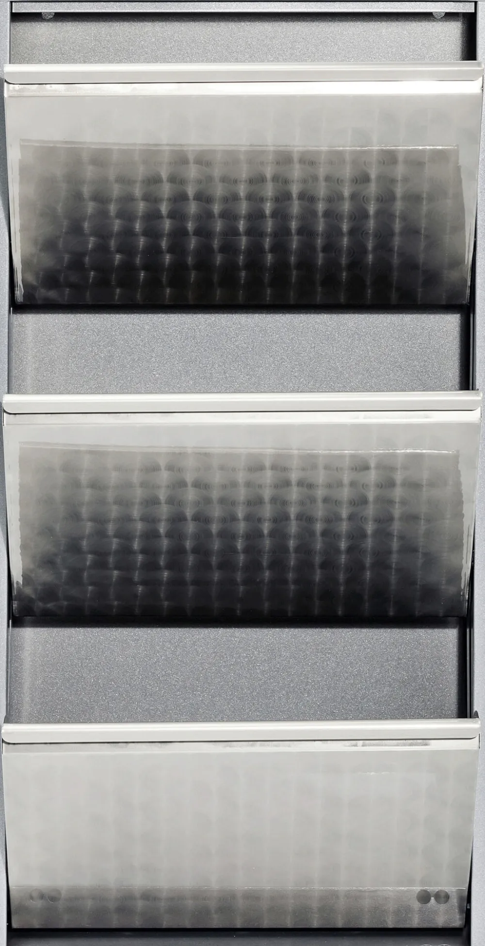 KARE Schuhkipper Caruso 3-er silber/geflext Online