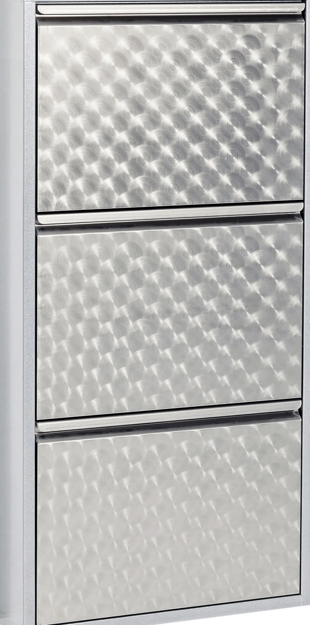 KARE Schuhkipper Caruso 3-er silber/geflext Online