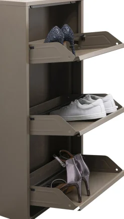 KARE Schuhkipper Caruso 3-er Taupe Clearance