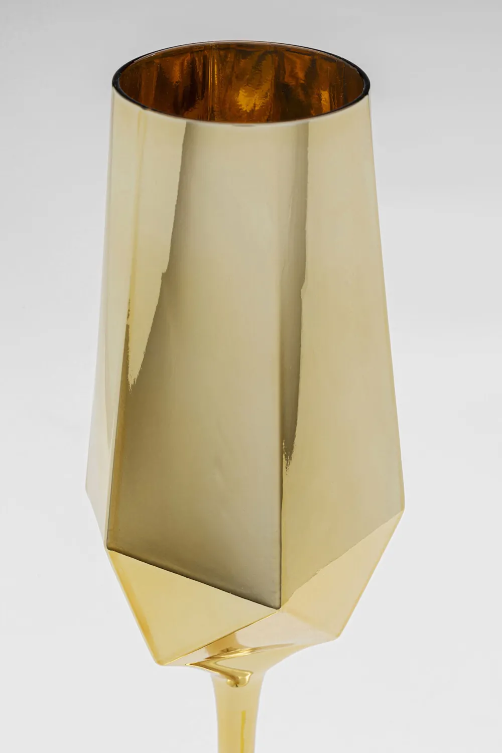 KARE Sektglas Diamond Gold Discount
