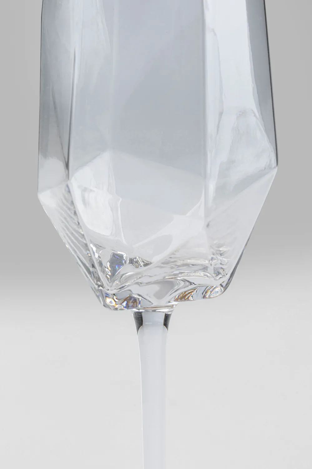 KARE Sektglas Diamond Gold Rim Discount