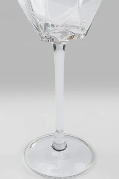 KARE Sektglas Diamond Gold Rim Discount