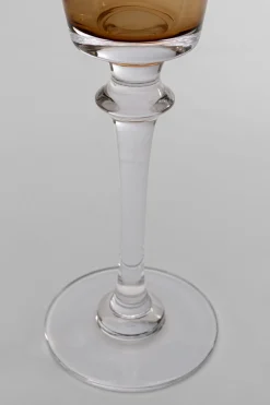 KARE Sektglas Mimi Amber 24cm Outlet