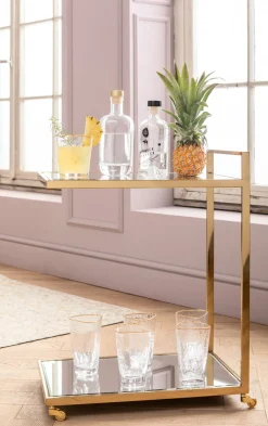 KARE Servierwagen Classy Gold Hot