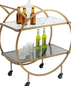 KARE Servierwagen Loft Brass Hot